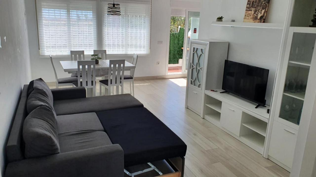 Cala House II Luminoso Adosado Con Vistas,Piscina Comunitaria Y Parking Incluido Villa Peñíscola Kültér fotó