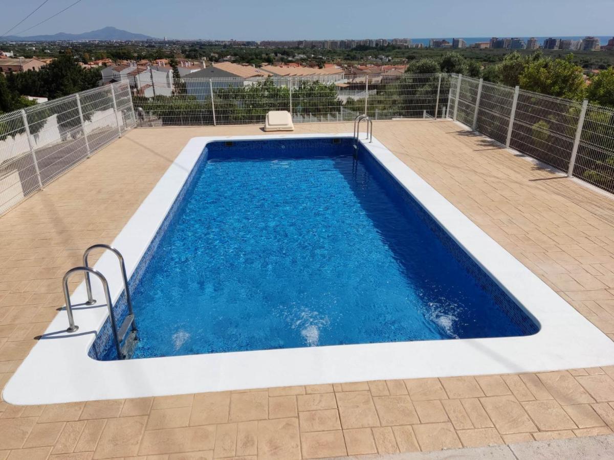 Cala House II Luminoso Adosado Con Vistas,Piscina Comunitaria Y Parking Incluido Villa Peñíscola Kültér fotó
