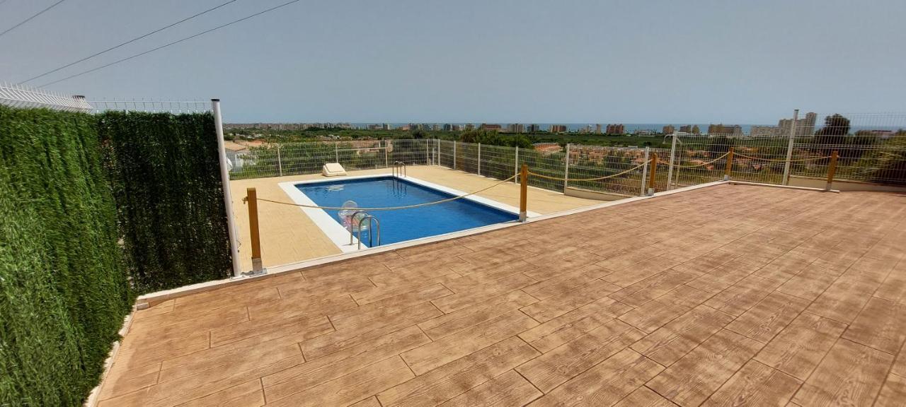 Cala House II Luminoso Adosado Con Vistas,Piscina Comunitaria Y Parking Incluido Villa Peñíscola Kültér fotó